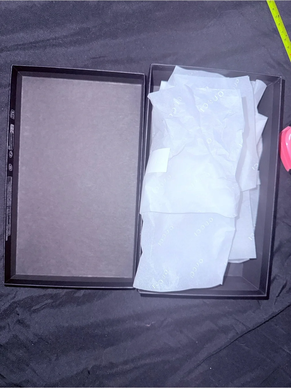 Gucci Black Box with White Logo